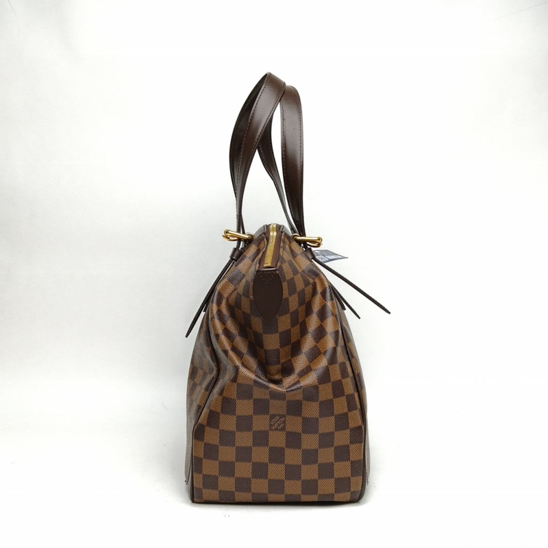 LOUIS VUITTON Verona手提包大號棕色棋盤格PVC2012-1