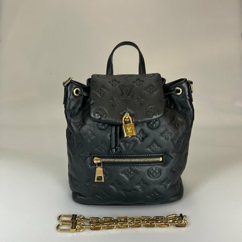 LV M13357/晶片款 黑Coussin Backpack後背包 PM