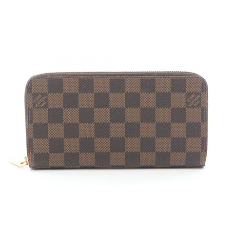 路易威登 Zippy 長版皮夾 N60015 Damier Ebene 二手 LV