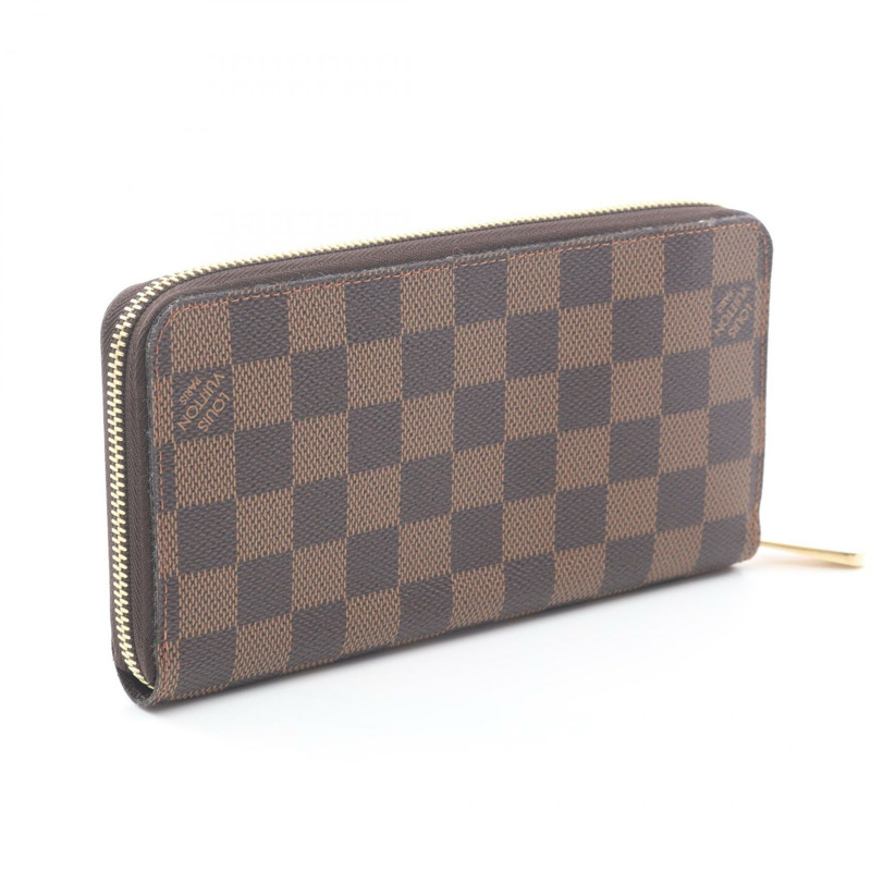 路易威登 Zippy 長版皮夾 N60015 Damier Ebene 二手 LV-1