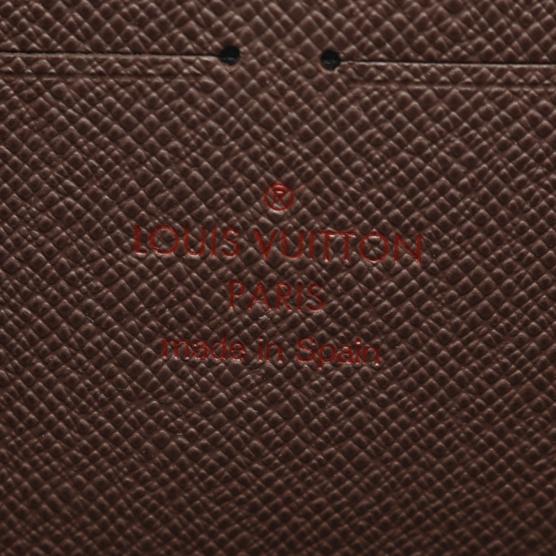 路易威登 Zippy 長版皮夾 N60015 Damier Ebene 二手 LV-3