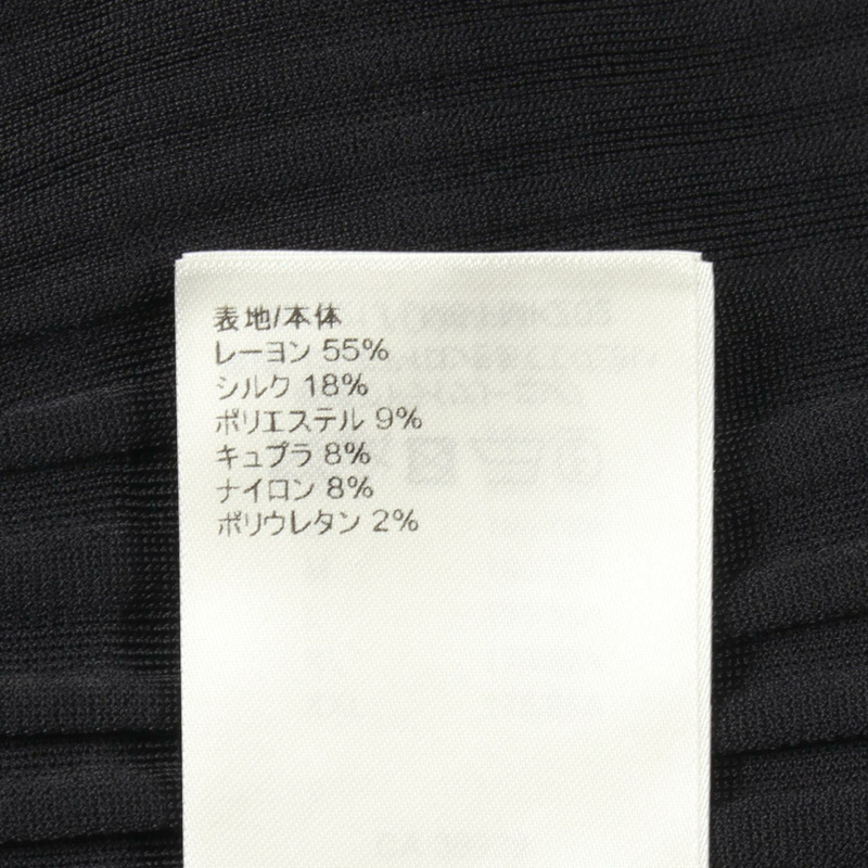 路易威登 Switching 針織半身裙 #M RW221J LM6 FMKZ02 人造絲黑色-3