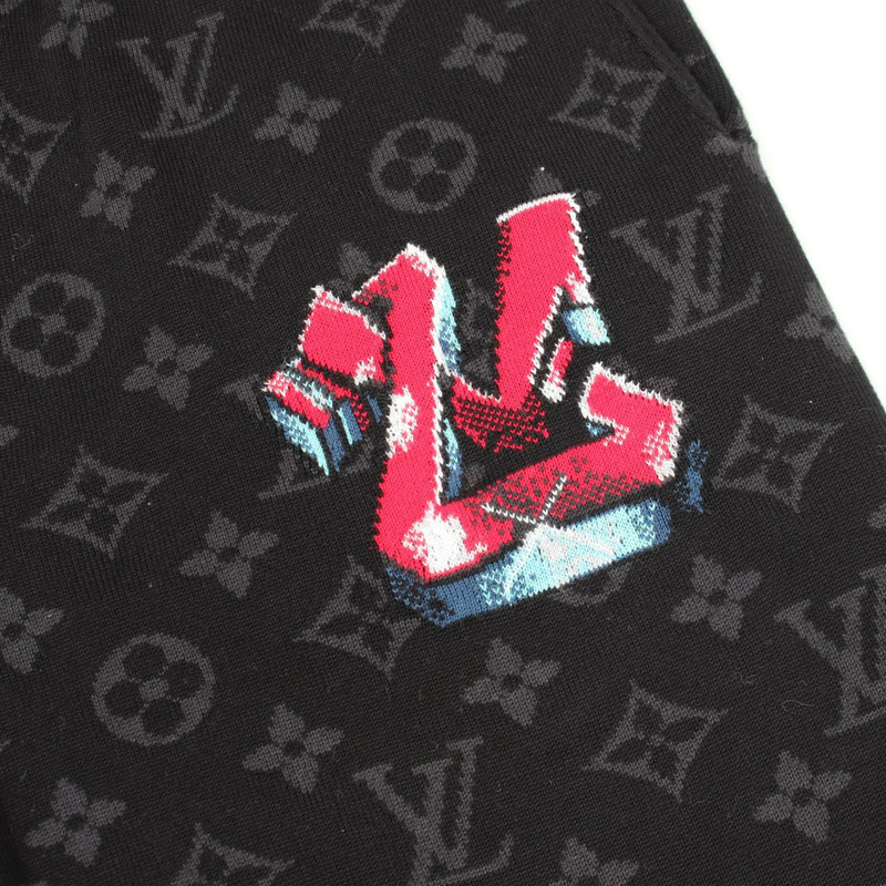 路易威登 LV 塗鴉 Monogram 短褲 #M RM222M JL4 HNN23W 棉質 BK-5