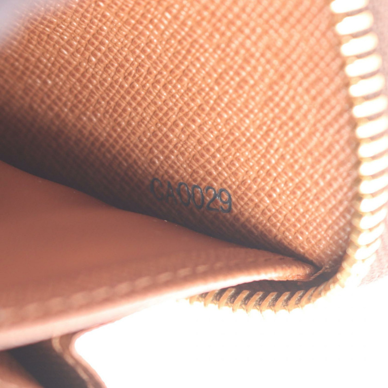 路易威登 Zippy 長版皮夾 M93759 Monogram 玫瑰棕色 二手 LV-4
