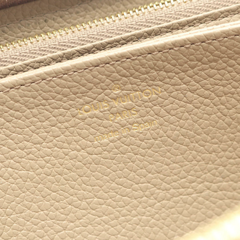 路易威登 Zippy 錢包 圓長錢包 M69034 Monogram empreinte 米色 LV-3