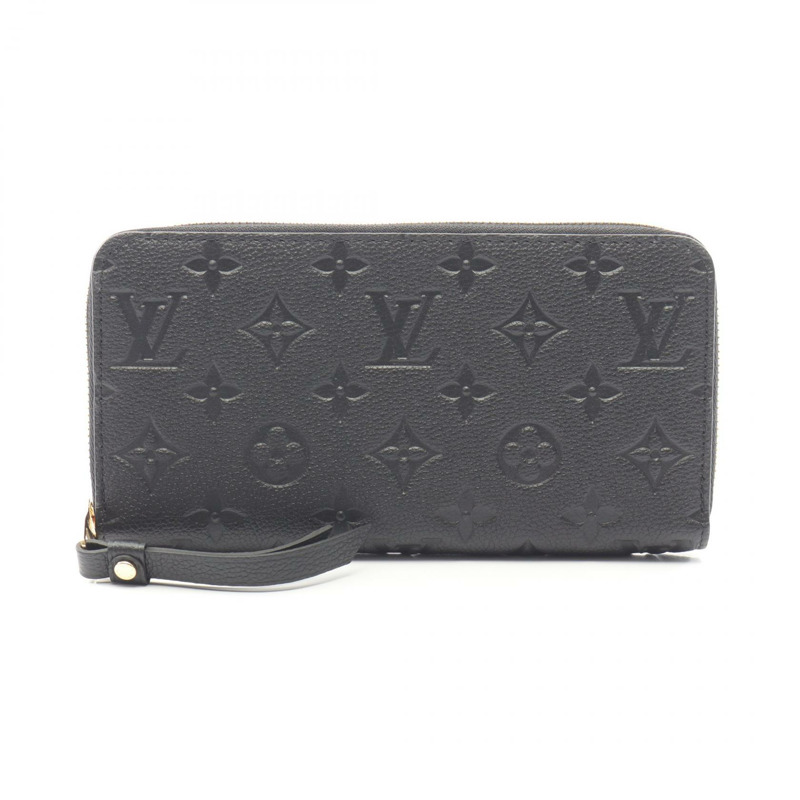 路易威登 Zippy 錢包 周圍長錢包 M61864 Monogram empreinte Noir 二手-0
