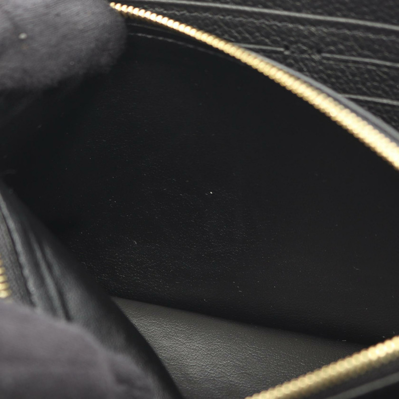 路易威登 Zippy 錢包 周圍長錢包 M61864 Monogram empreinte Noir 二手-4