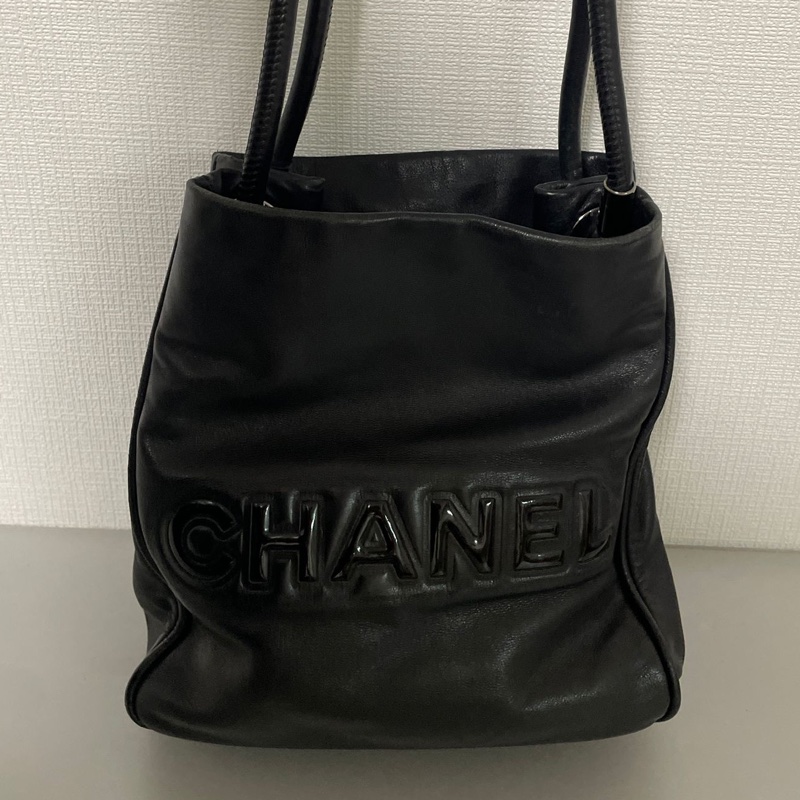 Chanel so black 山茶花托特包-2