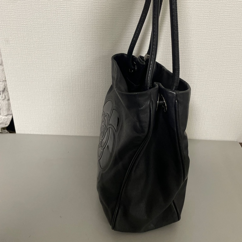 Chanel so black 山茶花托特包-3