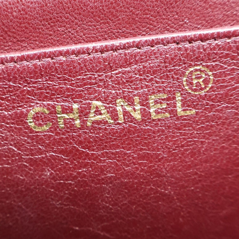 黑色羊皮 Matelasse 30 鍊帶 肩背包 無卡【CHANEL 香奈兒】 A04412-5