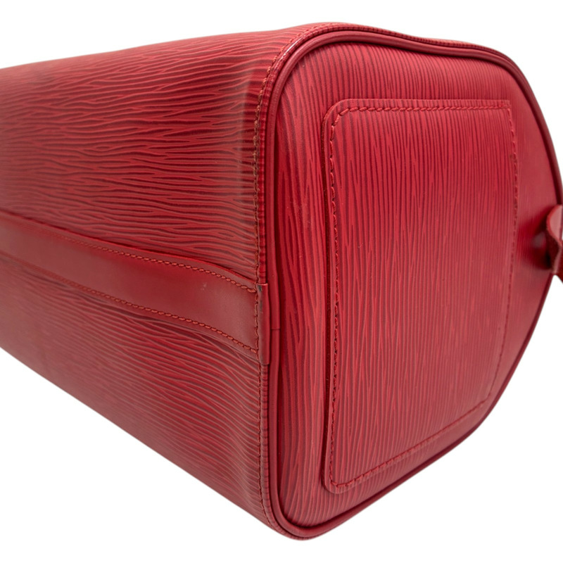 紅色 Epi 水波紋牛皮 Speedy 25 手提包【LOUIS VUITTON LV 路易威登】 M43017-7
