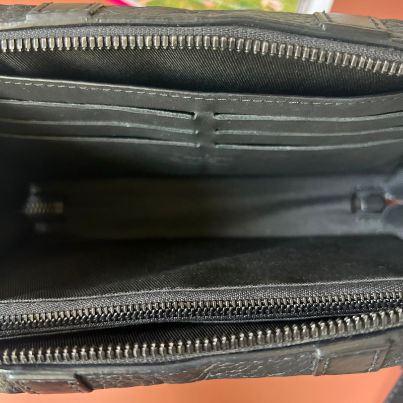 ::LOUIS VUITTON:: M80224 Monogram Taurillon Soft Trunk肩背袋 黑壓紋斜背包-19