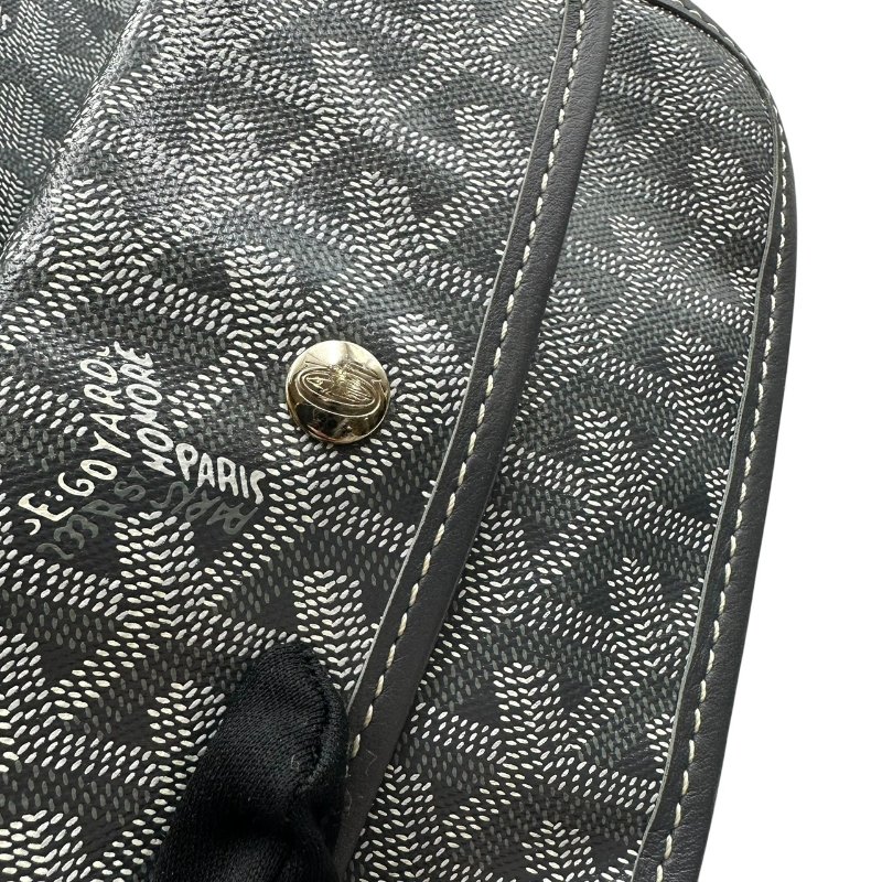【美收精品】GOYARD 灰色大號肩背包 C-518【隔月月中將轉賣至日本 上架期限30天】-8