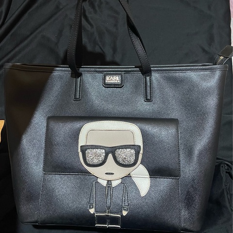 KARL LAGERFELD  Tote老佛爺黑托特包