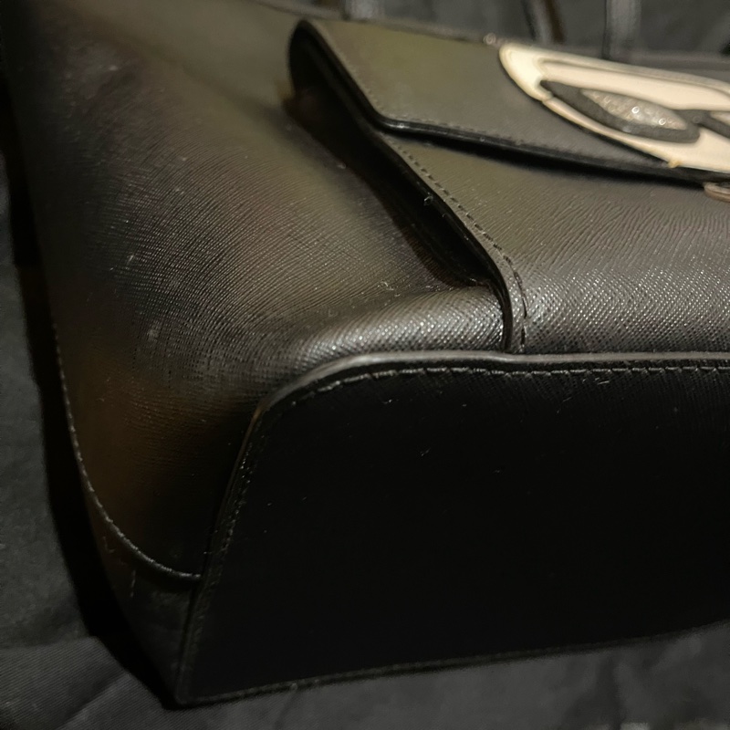 KARL LAGERFELD Tote老佛爺黑托特包-12