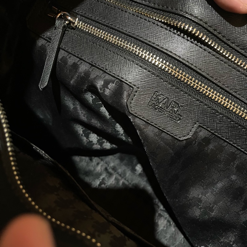 KARL LAGERFELD Tote老佛爺黑托特包-15