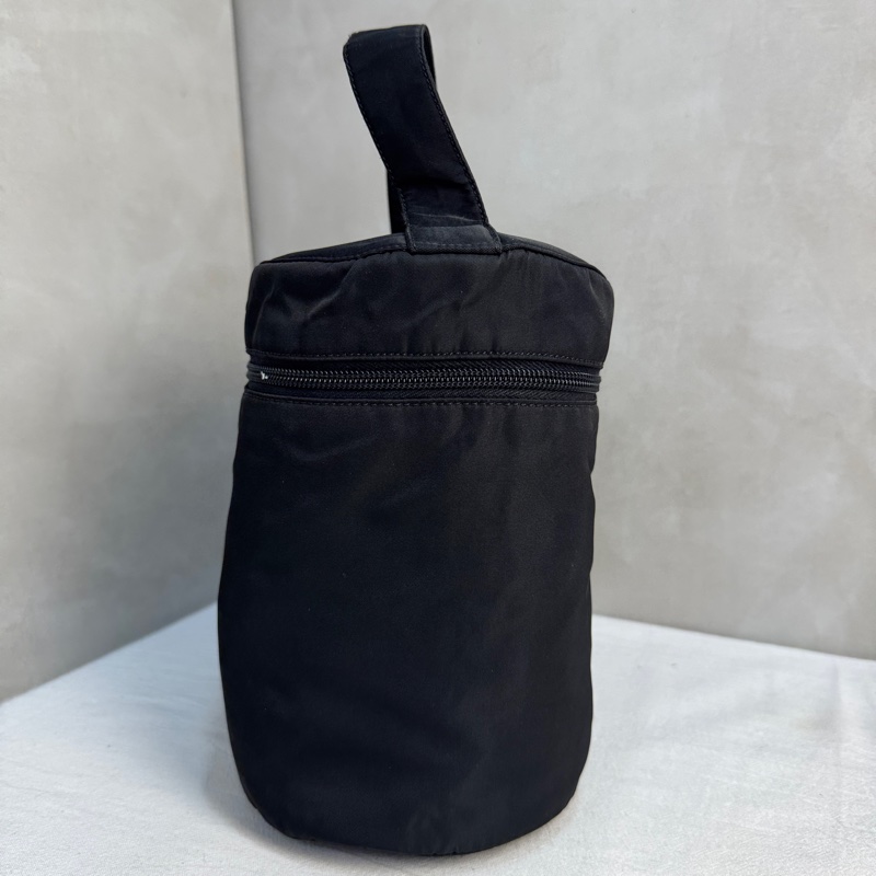 【赫蒂國際精品】Prada 經典尼龍三角標化妝箱 手提包 vintage 二手 中古-7