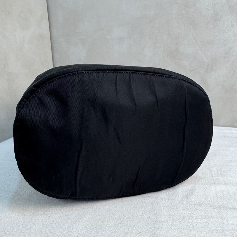 【赫蒂國際精品】Prada 經典尼龍三角標化妝箱 手提包 vintage 二手 中古-9