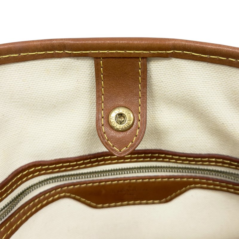 LOUIS VUITTON *罕有* Tisse Rayures 老花 肩背包-20