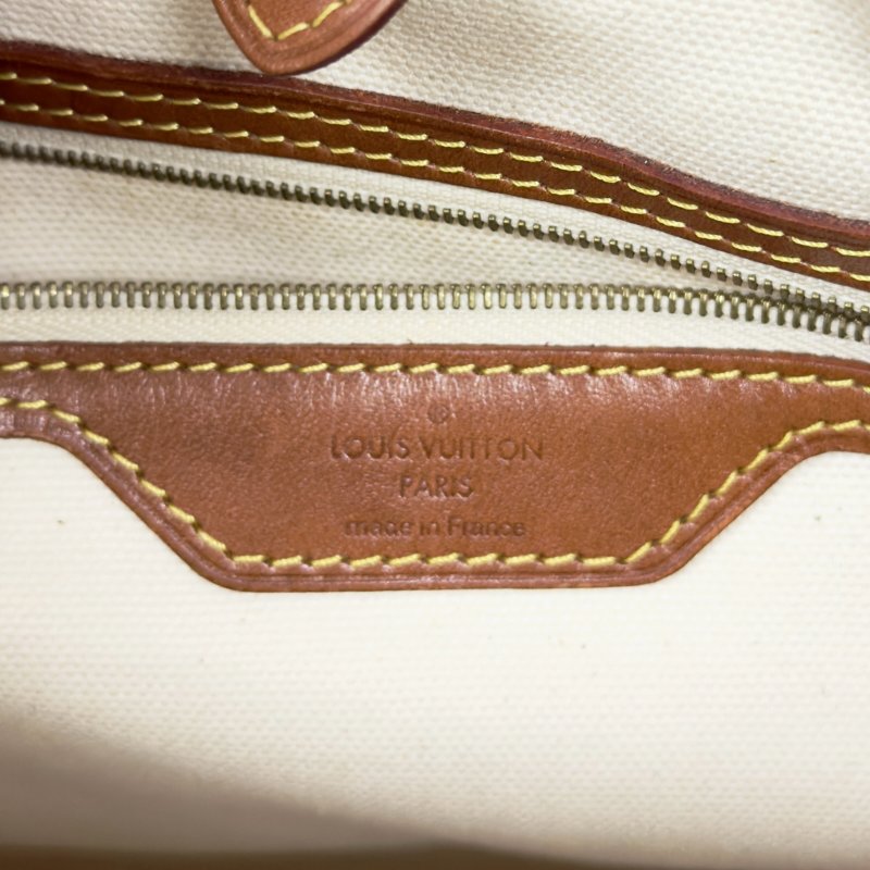 LOUIS VUITTON *罕有* Tisse Rayures 老花 肩背包-21