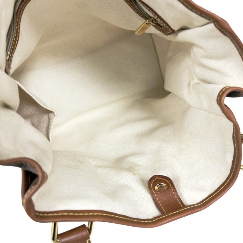 LOUIS VUITTON *罕有* Tisse Rayures 老花 肩背包-22