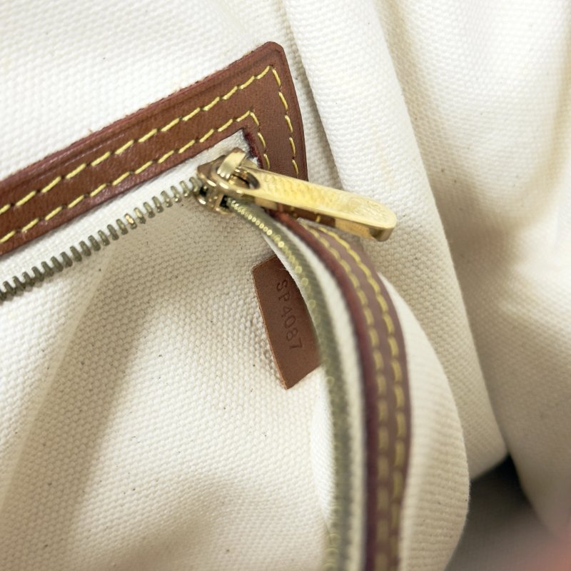 LOUIS VUITTON *罕有* Tisse Rayures 老花 肩背包-24