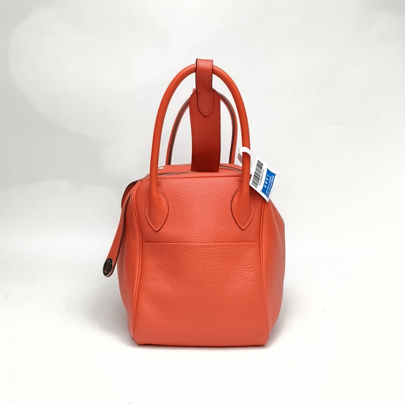 HERMES Lindy34齋普爾粉TC皮R刻銀扣TC-1