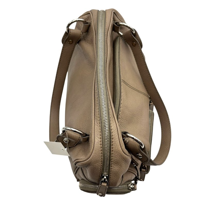 【美收精品】TODS 大象灰手提包 C-526【隔月月中將轉賣至日本 上架期限30天】-4