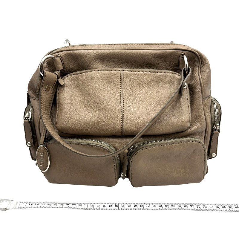 【美收精品】TODS 大象灰手提包 C-526【隔月月中將轉賣至日本 上架期限30天】-17