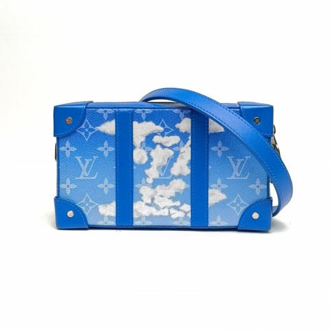 LOUIS VUITTON SoftTrunkWallet盒子包2020藍天白雲系列