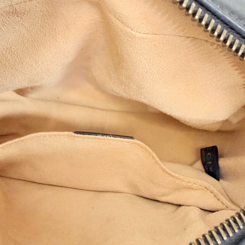 Gucci 黑牛皮馬夢相機包-15