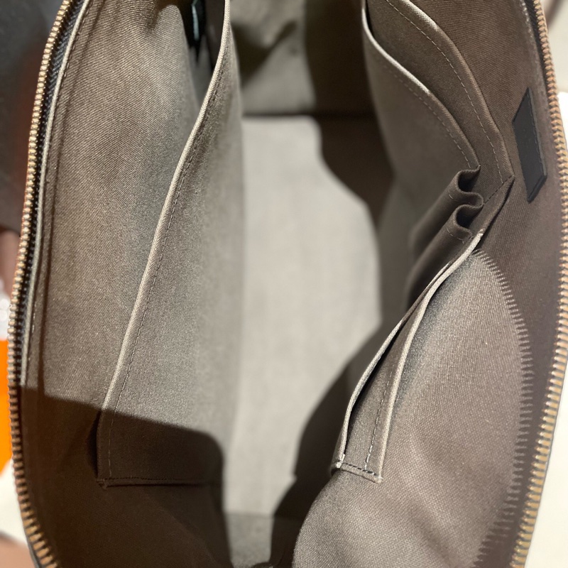 Louis Vuitton 路易威登 經典黑色棋盤格公文包40x39x16-11