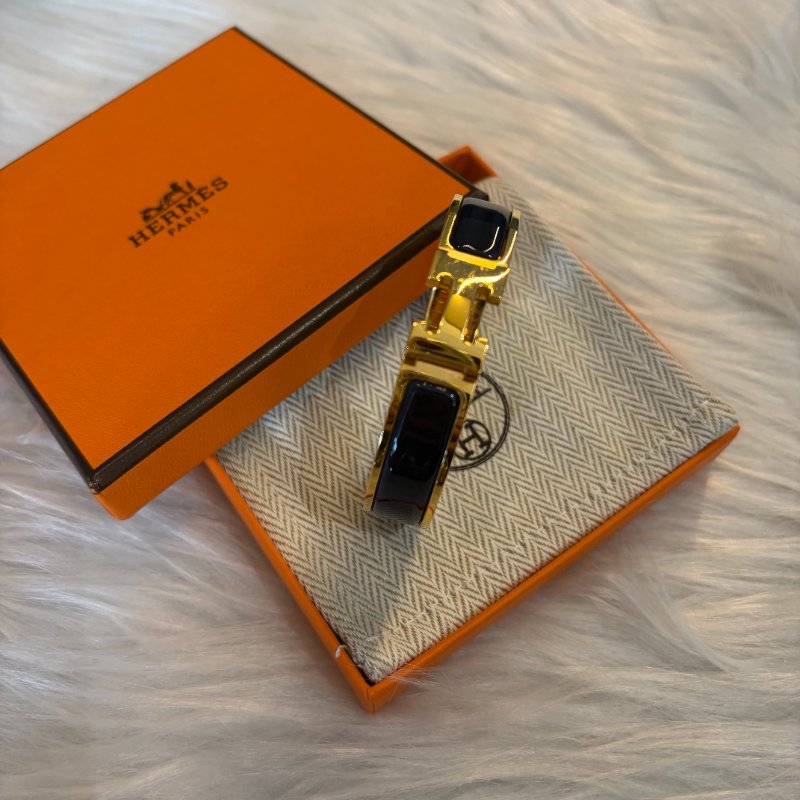 HERMES H手環寶藍色金釦 PM-3
