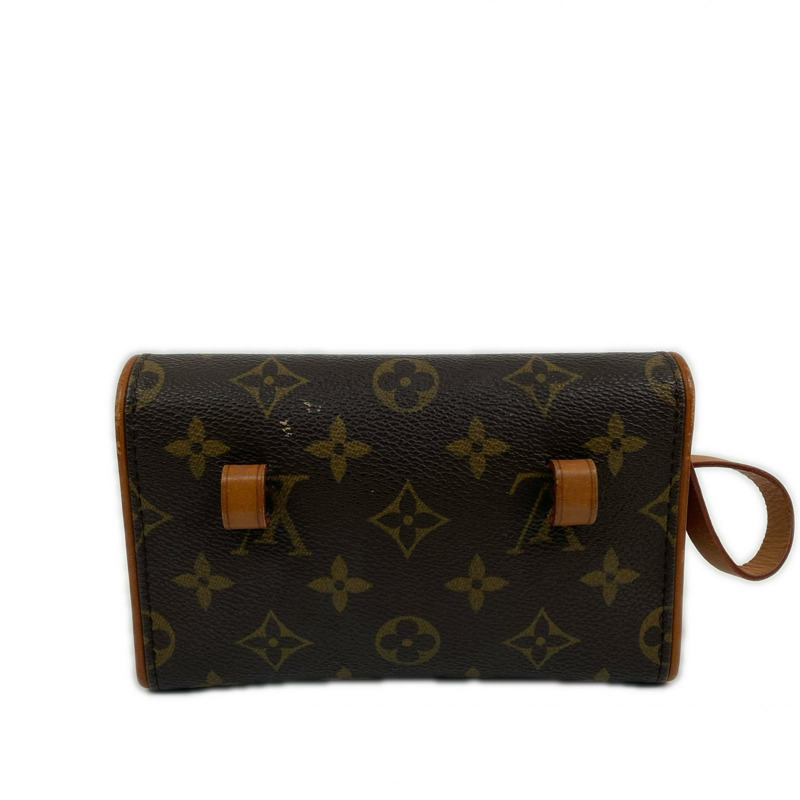 △ LOUIS VUITTON 路易·威登 Brown Coated Canvas Monogram Pochette Florentine Waist Bag 啡色塗層帆布經典老花腰包 M51855-267010633-1