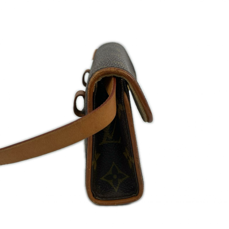 △ LOUIS VUITTON 路易·威登 Brown Coated Canvas Monogram Pochette Florentine Waist Bag 啡色塗層帆布經典老花腰包 M51855-267010633-3