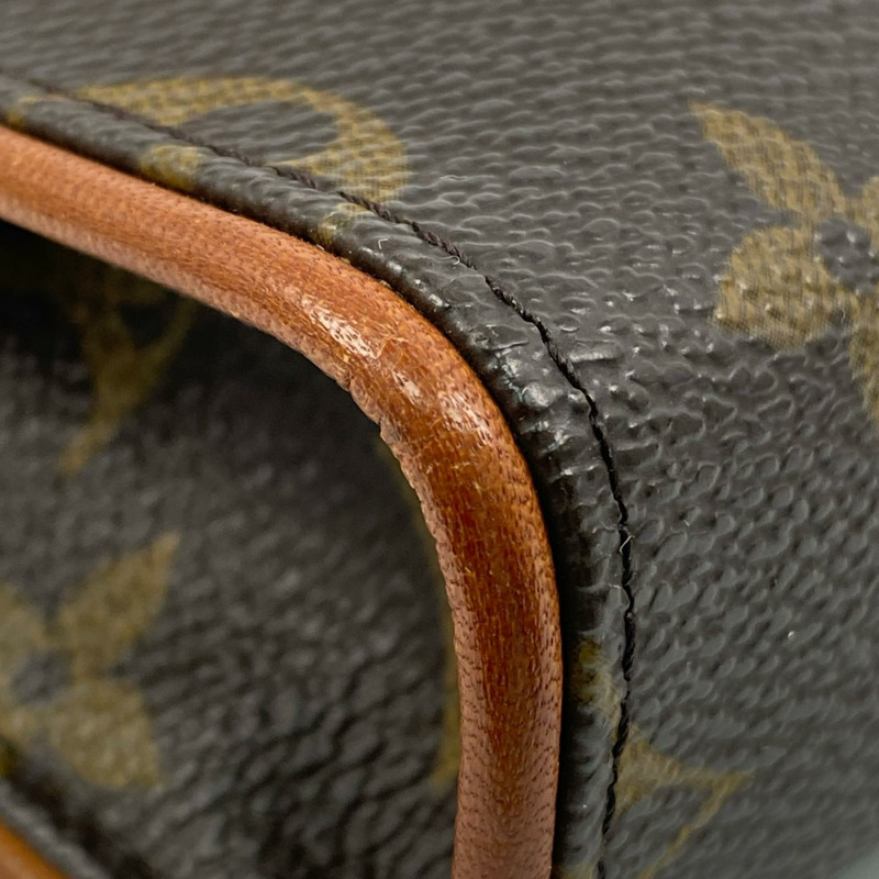 △ LOUIS VUITTON 路易·威登 Brown Coated Canvas Monogram Pochette Florentine Waist Bag 啡色塗層帆布經典老花腰包 M51855-267010633-7