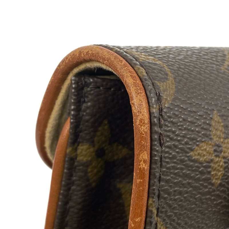 △ LOUIS VUITTON 路易·威登 Brown Coated Canvas Monogram Pochette Florentine Waist Bag 啡色塗層帆布經典老花腰包 M51855-267010633-9