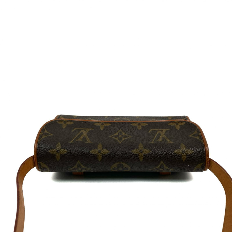 △ LOUIS VUITTON 路易·威登 Brown Coated Canvas Monogram Pochette Florentine Waist Bag 啡色塗層帆布經典老花腰包 M51855-267010633-10