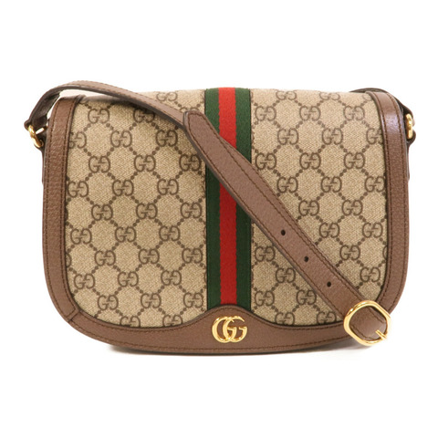 GUCCI 塗層帆布Ophidia GG肩背袋