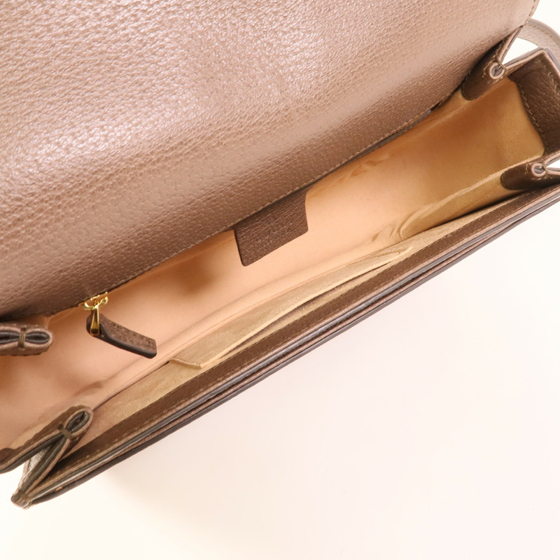 GUCCI 塗層帆布Ophidia GG肩背袋-4