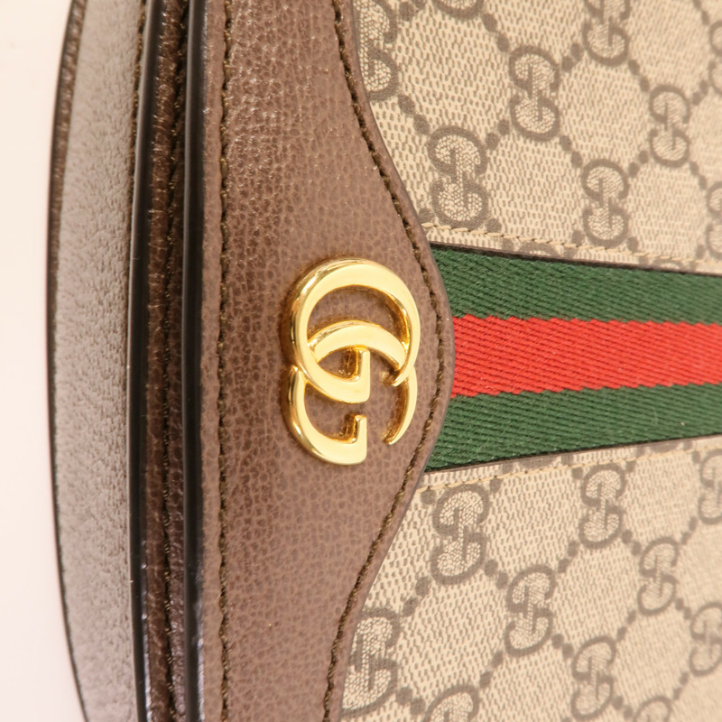 GUCCI 塗層帆布Ophidia GG肩背袋-9