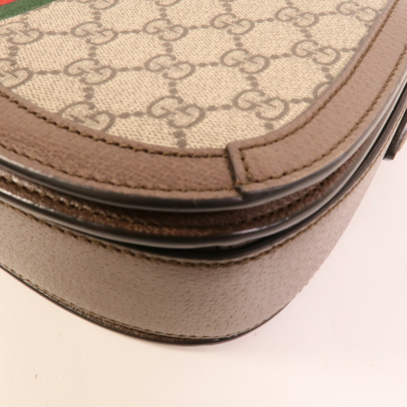 GUCCI 塗層帆布Ophidia GG肩背袋-11