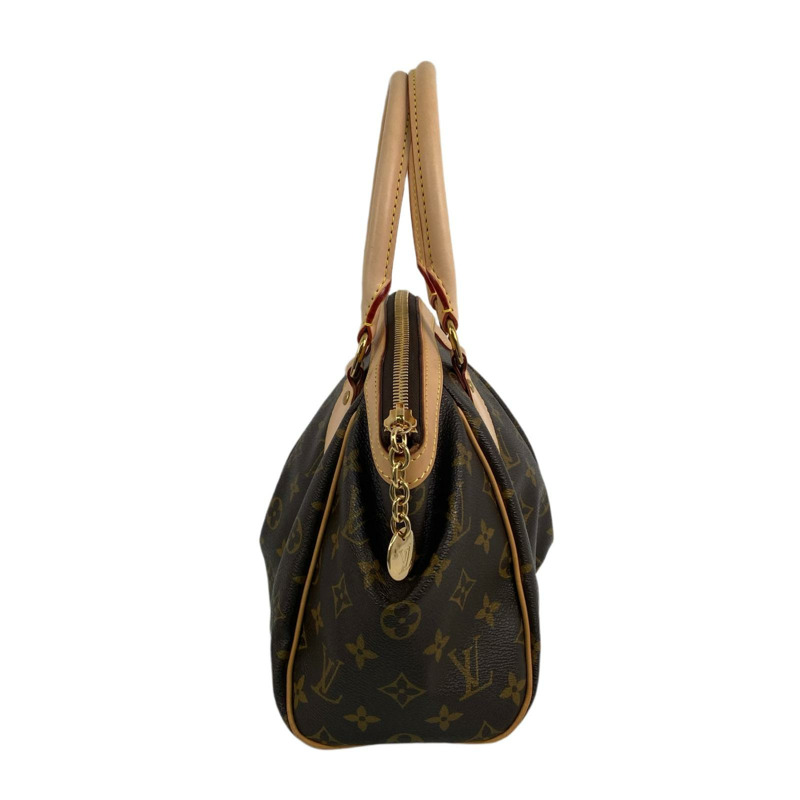 △ LOUIS VUITTON 路易·威登 Brown Coated Canvas Monogram Tivoli PM Shoulder Bag 啡色塗層帆布經典老花肩背包 M40143-267008979-3