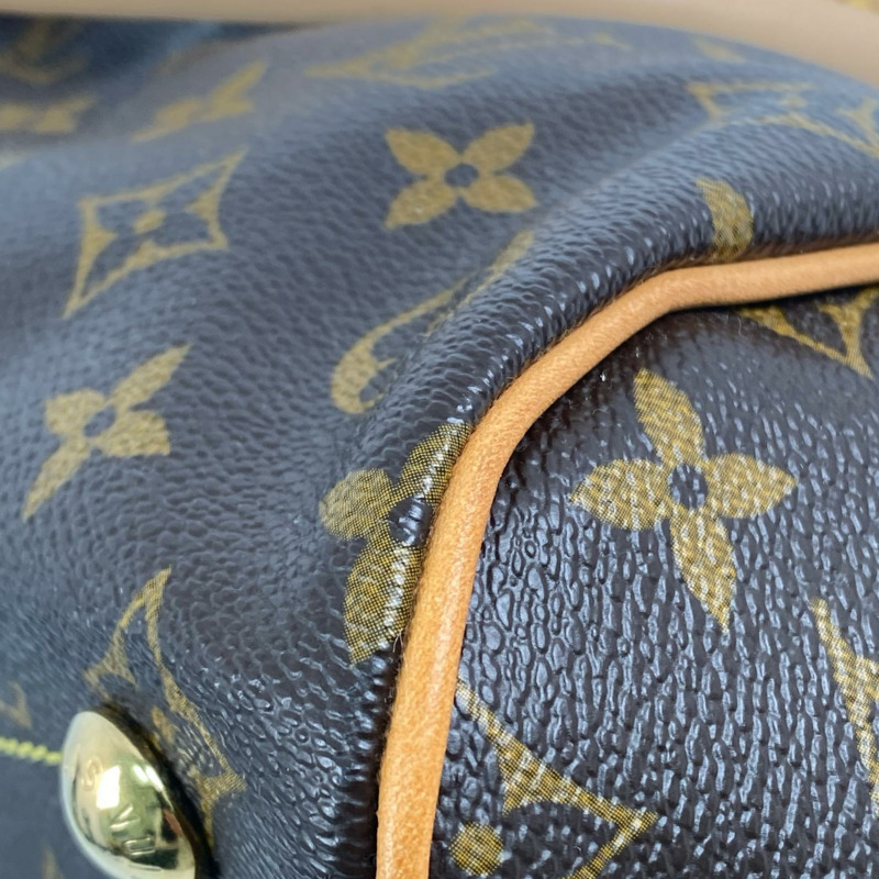 △ LOUIS VUITTON 路易·威登 Brown Coated Canvas Monogram Tivoli PM Shoulder Bag 啡色塗層帆布經典老花肩背包 M40143-267008979-7