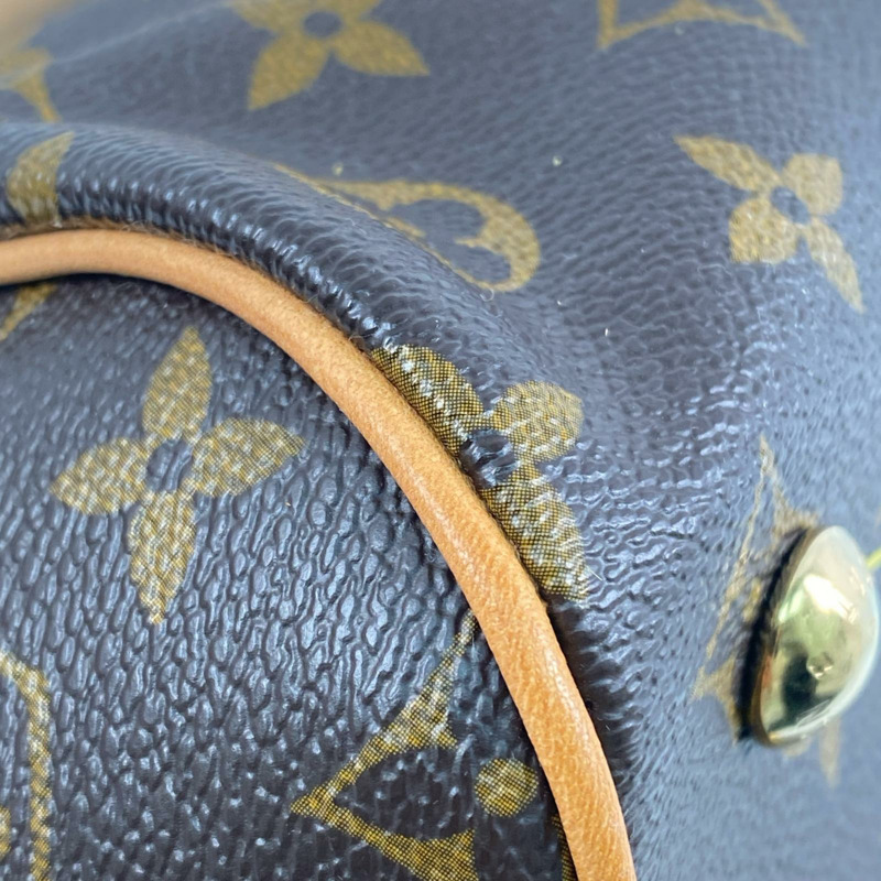 △ LOUIS VUITTON 路易·威登 Brown Coated Canvas Monogram Tivoli PM Shoulder Bag 啡色塗層帆布經典老花肩背包 M40143-267008979-8