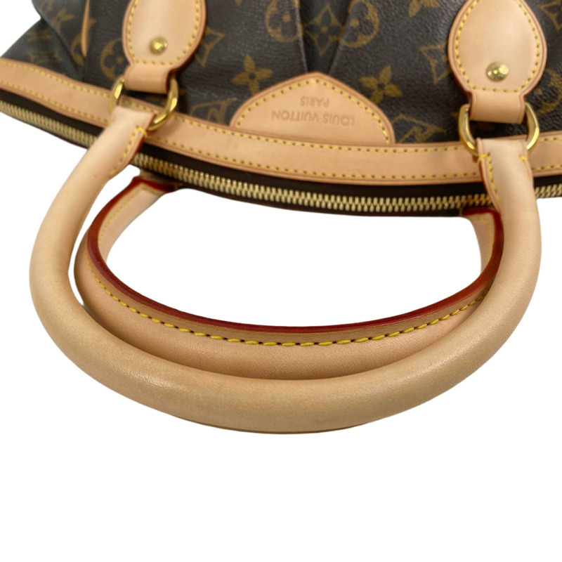 △ LOUIS VUITTON 路易·威登 Brown Coated Canvas Monogram Tivoli PM Shoulder Bag 啡色塗層帆布經典老花肩背包 M40143-267008979-16