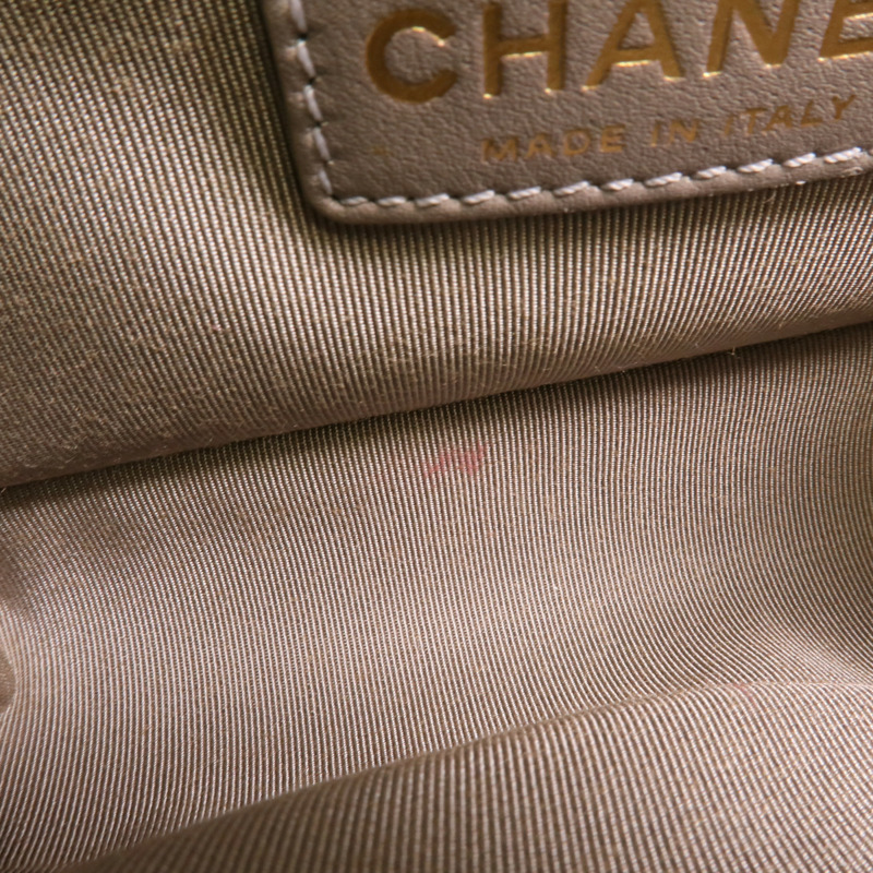 CHANEL 牛皮皮革Boy 20鏈帶肩背袋-14
