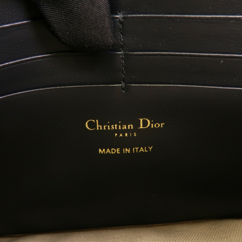 Dior 帆布Saddle Wallet On Chain鏈帶肩背袋-7