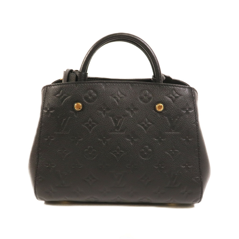 LOUIS VUITTON Monogram Empreinte Montaigne BB手挽肩背兩用袋-1