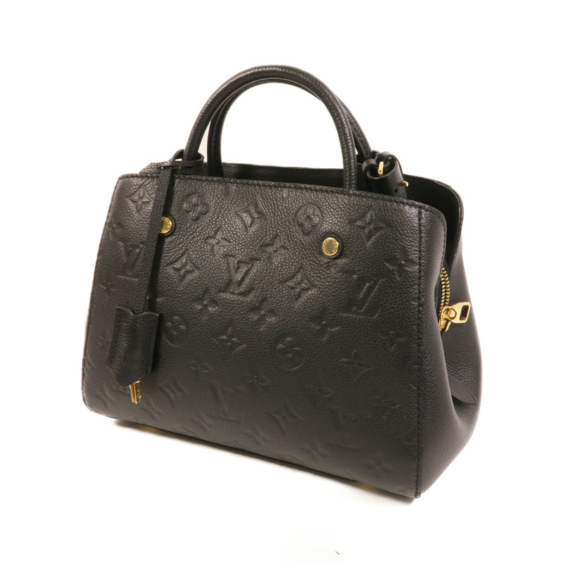 LOUIS VUITTON Monogram Empreinte Montaigne BB手挽肩背兩用袋-2